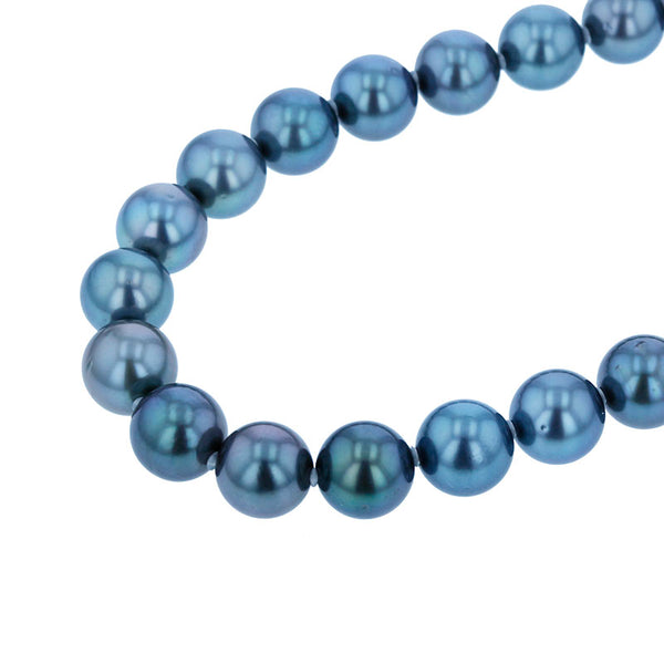 メタル クロチョウパール10mm ネックレス レディース 【中古】
