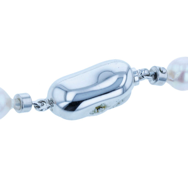 メタル アコヤパール5～5.5mm ネックレス レディース 【中古】