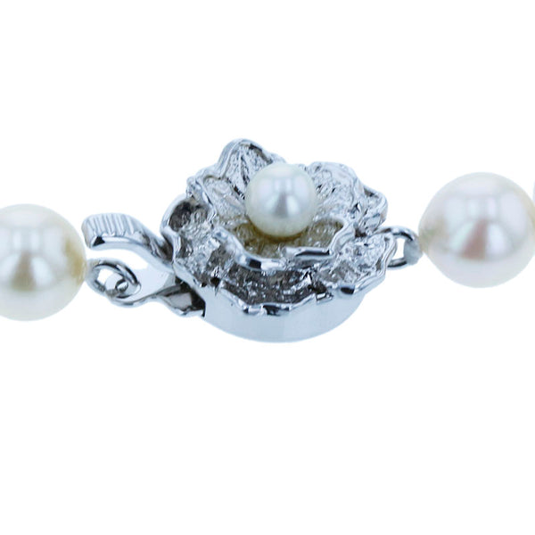 メタル アコヤパール7～7.5mm ネックレス レディース 【中古】