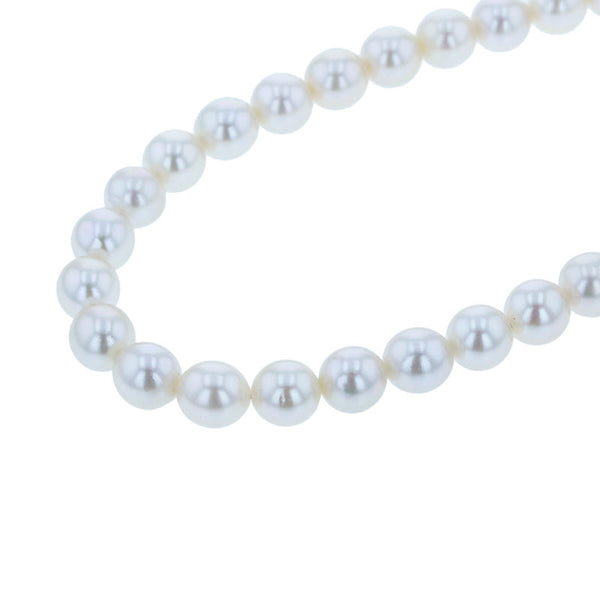 メタル アコヤパール7～7.5mm ネックレス レディース 【中古】