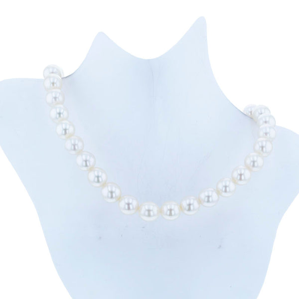 メタル アコヤパール7～7.5mm ネックレス レディース 【中古】