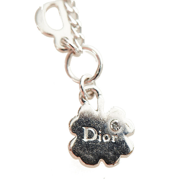 クリスチャンディオール シルバー メタル シェル ハート ブレスレット レディース Christian Dior 【中古】