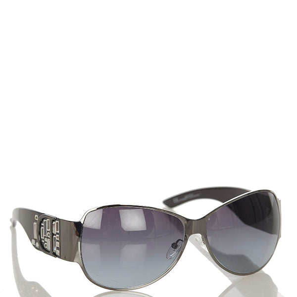 ディオール ビジュー サングラス ブラック プラスチック レディース Dior 【中古】