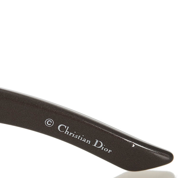 ディオール ビジュー サングラス ブラック プラスチック レディース Dior 【中古】
