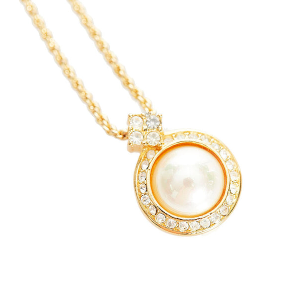 クリスチャンディオール フェイクパール ラインストーン 1-240001053090