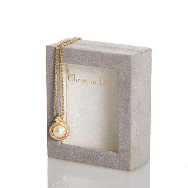 クリスチャンディオール フェイクパール ラインストーン 1-240001053090