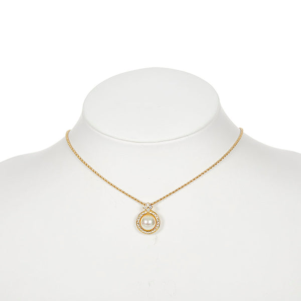 クリスチャンディオール フェイクパール ラインストーン 1-240001053090