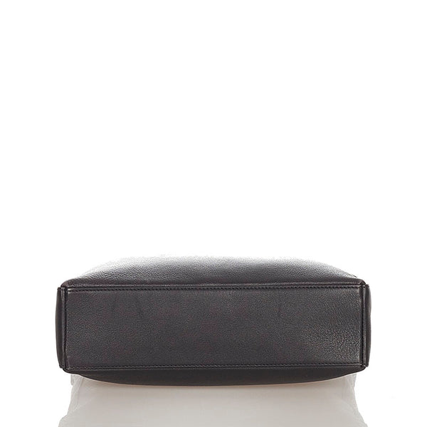 サルヴァトーレフェラガモ BZ-21 8220 ブラック レザー ハンドバッグ レディース Salvatore Ferragamo 【中古】