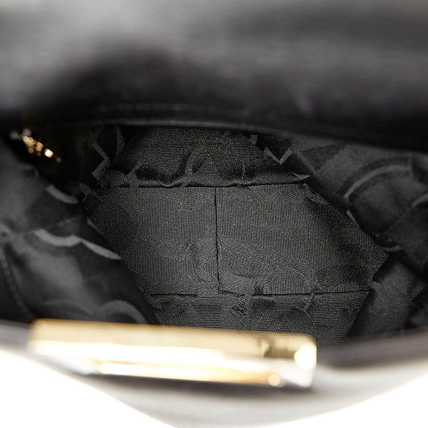 サルヴァトーレフェラガモ BZ-21 8220 ブラック レザー ハンドバッグ レディース Salvatore Ferragamo 【中古】