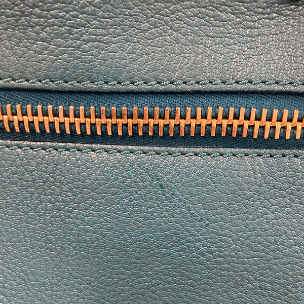 マークジェイコブス ダークグリーン レザー ハンドバッグ ショルダーバッグ2way レディース MARC JACOBS 【中古】