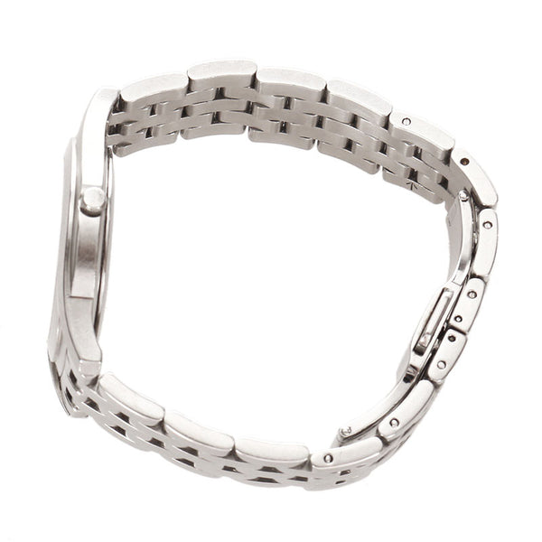 グッチ 5500M シルバー ステンレススチール 腕時計 メンズ GUCCI クオーツ ホワイト文字盤 【中古】