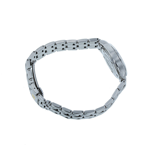 オメガ シーマスター 腕時計 2501.20 クオーツ ホワイト文字盤 ステンレススチール メッキ レディース OMEGA 【中古】