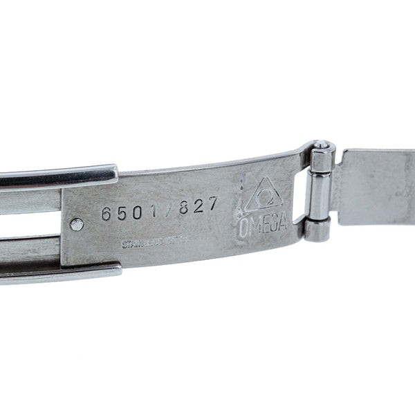 オメガ シーマスター 腕時計 2501.20 クオーツ ホワイト文字盤 ステンレススチール メッキ レディース OMEGA 【中古】