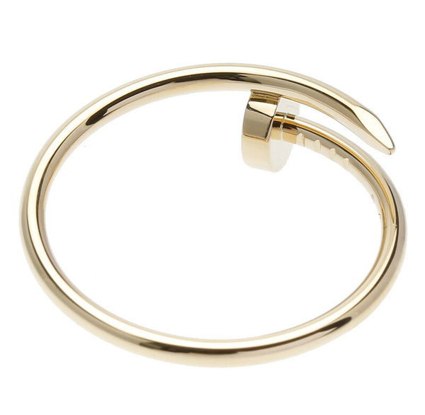 カルティエ K18YG イエローゴールド ジュスト アン クル SM リング 指輪 レディース CARTIER 21号 中古