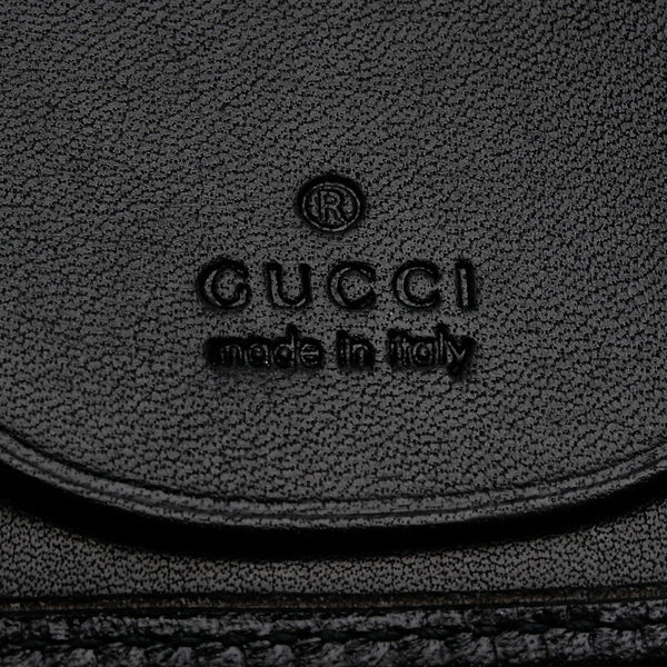 グッチ 6連 033・0416 ブラック 黒 レザー キーケース ユニセックス GUCCI 中古