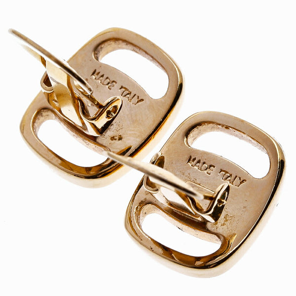 サルヴァトーレフェラガモ ヴァラ ゴールド メッキ イヤリング レディース Salvatore Ferragamo 中古