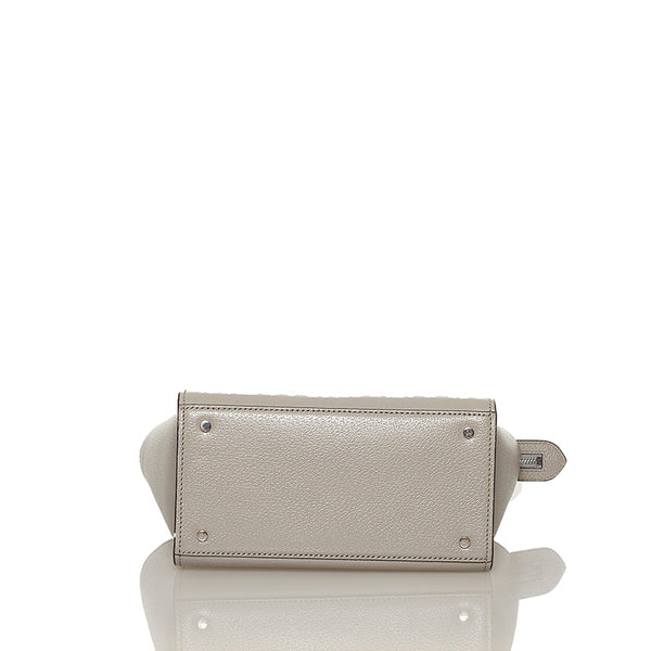 ケイトスペード グレー レザー ハンドバッグ ショルダーバッグ 2way レディース Kate Spade 【中古】