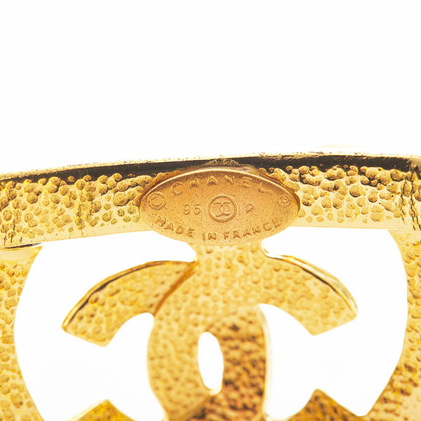 シャネル ゴールド メッキ ココマーク  バングル レディース CHANEL 【中古】