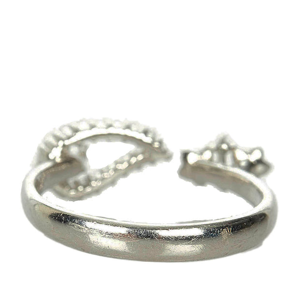 Pt900 プラチナ ダイヤ0.18ct リング 指輪 レディース 11号 【中古】