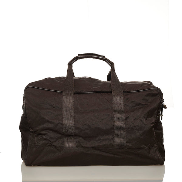 プラダ ブラック ナイロン ボストンバッグ メンズ PRADA 【中古】