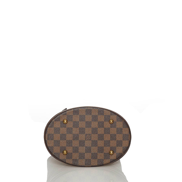 ルイ ヴィトン ダミエエベヌ マレ N42240 ブラウン PVC レザー ハンドバッグ レディース LOUIS VUITTON 【中古】