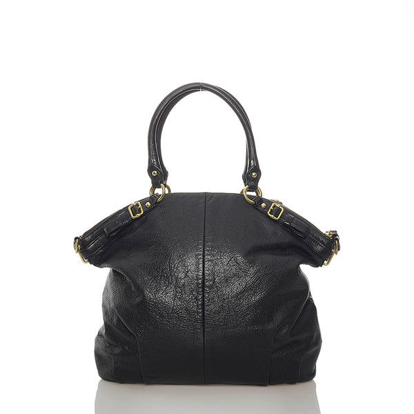 コーチ レザー2Wayトートバッグ　 18641 ブラック レザー トートバック ショルダバッグ 2WAY  レディース COACH 【中古】