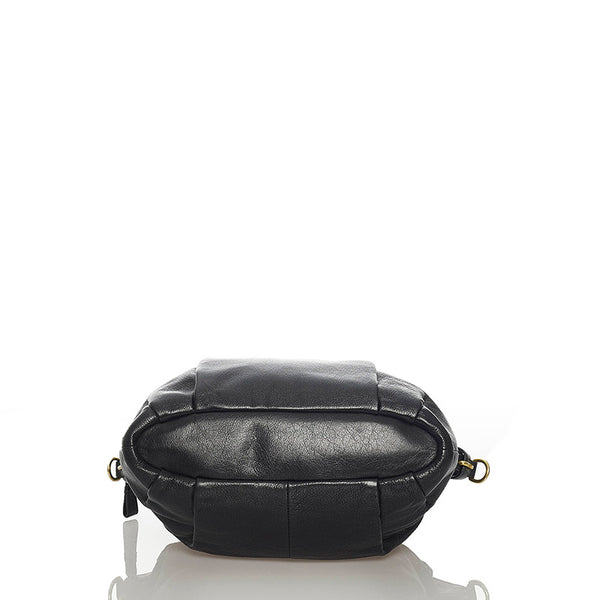 コーチ レザー2Wayトートバッグ　 18641 ブラック レザー トートバック ショルダバッグ 2WAY  レディース COACH 【中古】