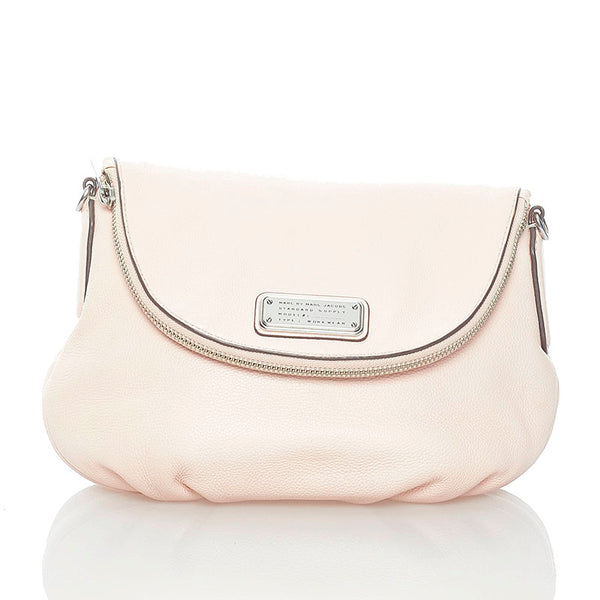 マークバイマークジェイコブス ショルダーバッグ M0005339 ピンク レザー レディース MARC BY MARC JACOBS 【中古】