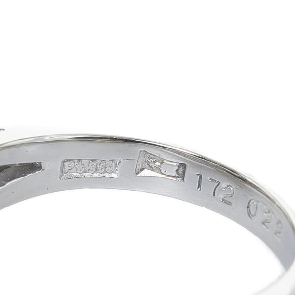 Pt900 プラチナ ボルダーオパール1.72ct ダイヤ0.22ct リング 指輪 レディース 11号 【中古】