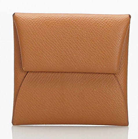 エルメス パスティア ブラウン 茶 ヴォーエプソン コインケース レディース HERMES A刻印（2017年製）刻印 中古