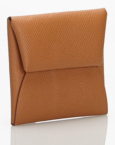 エルメス パスティア ブラウン 茶 ヴォーエプソン コインケース レディース HERMES A刻印（2017年製）刻印 中古