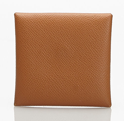 エルメス パスティア ブラウン 茶 ヴォーエプソン コインケース レディース HERMES A刻印（2017年製）刻印 中古