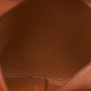 エルメス パスティア ブラウン 茶 ヴォーエプソン コインケース レディース HERMES A刻印（2017年製）刻印 中古