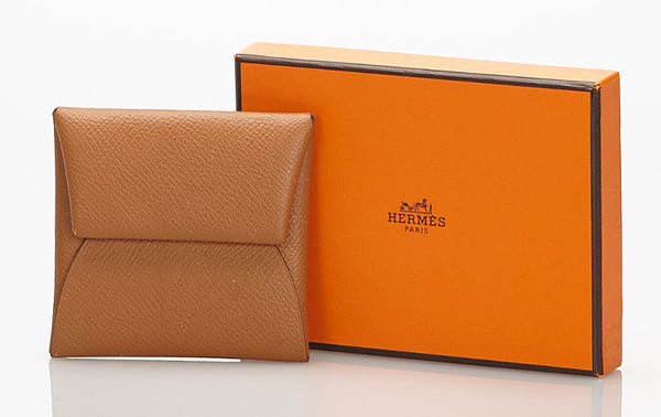 エルメス パスティア ブラウン 茶 ヴォーエプソン コインケース レディース HERMES A刻印（2017年製）刻印 中古