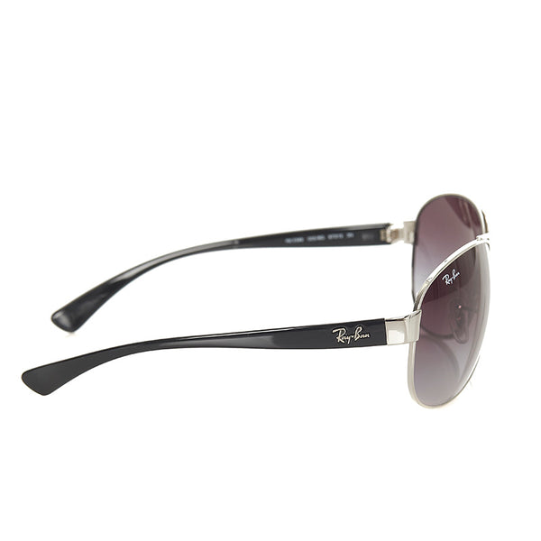 レイバン サングラス ブラック シルバー プラスチック メタル レディース Ray-Ban 【中古】