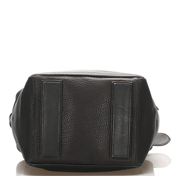 セリーヌ ブラック レザー ハンドバッグ ショルダーバッグ 2WAY レディース CELINE 【中古】