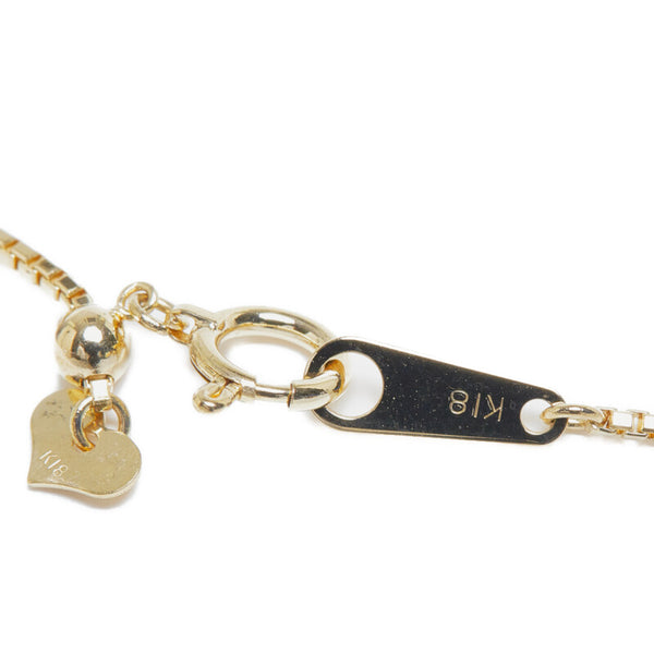 ノーブランド K18YG イエローゴールド ダイヤ0.50ct ネックレス レディース no brand 【中古】