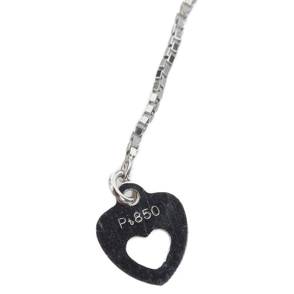 Pt900 プラチナ Pt850 プラチナ ダイヤ0.30ct ネックレス レディース 【中古】