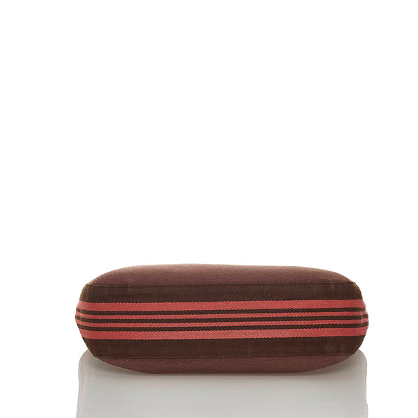 バーバリー ブラウン キャンバス トートバッグ レディース BURBERRY 【中古】