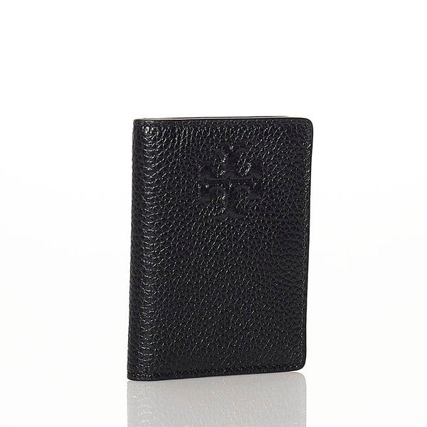 トリーバーチ カードケース 84776 ブラック レザー レディース Tory Burch 【中古】
