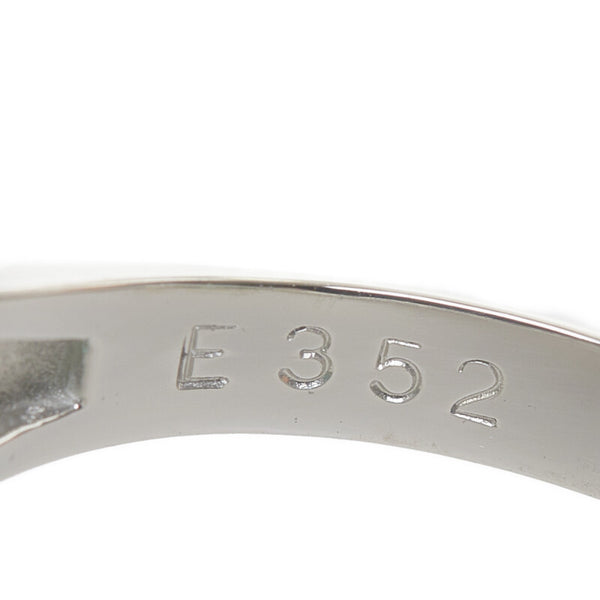 Pt900 プラチナ エメラルド3.52ct ダイヤ0.50ct リング 指輪 レディース 12号 【中古】