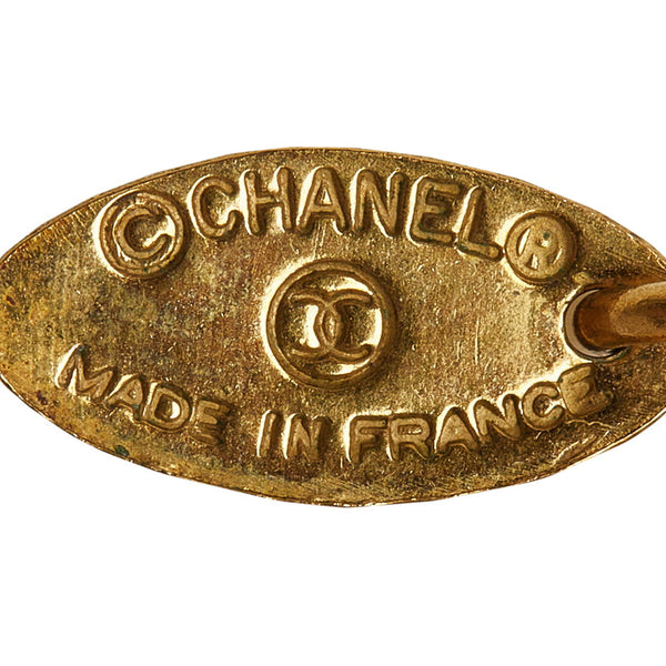 シャネル ココマーク ネックレス ゴールド メッキ レディース CHANEL 【中古】