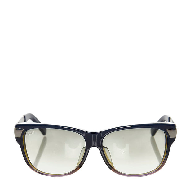 グッチ ディアマンテ サングラス GG3619FS 7EYBB ネイビー プラスチック メンズ GUCCI 【中古】