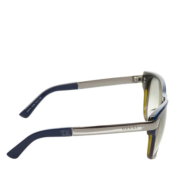 グッチ ディアマンテ サングラス GG3619FS 7EYBB ネイビー プラスチック メンズ GUCCI 【中古】