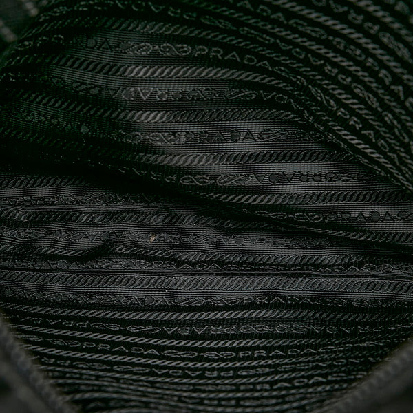 プラダ 斜め掛け ショルダーバッグ ブラック ナイロン レディース PRADA 【中古】