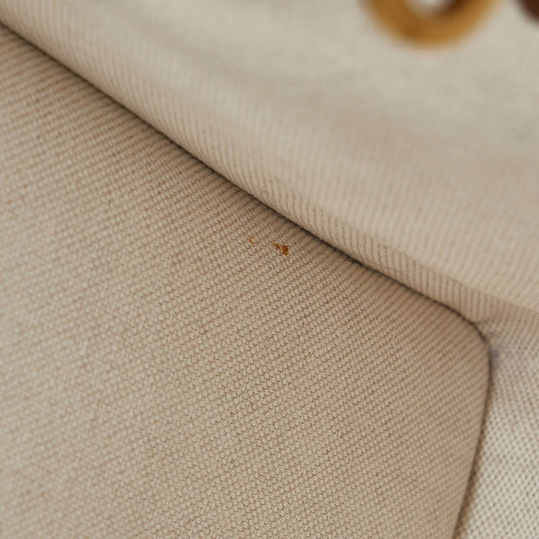 グッチ GGスモール トートバッグ ショルダーバッグ 2WAY 659983 ベージュ ブラウン PVC レザー レディース GUCCI 【中古】