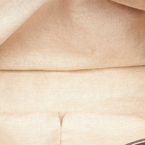 グッチ バンブー ハンドバッグ ショルダーバッグ 2way 323660 レッド レザー レディース GUCCI 【中古】