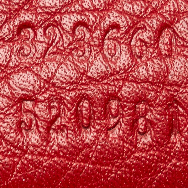 グッチ バンブー ハンドバッグ ショルダーバッグ 2way 323660 レッド レザー レディース GUCCI 【中古】