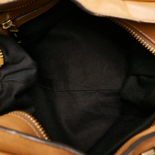 クロエ エテル ハンドバッグ ショルダーバッグ 2WAY ブラウン レザー レディース Chloe 【中古】