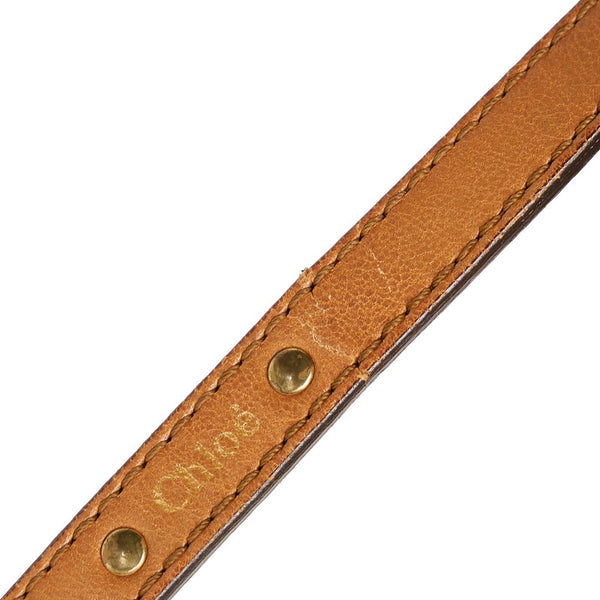 クロエ エテル ハンドバッグ ショルダーバッグ 2WAY ブラウン レザー レディース Chloe 【中古】